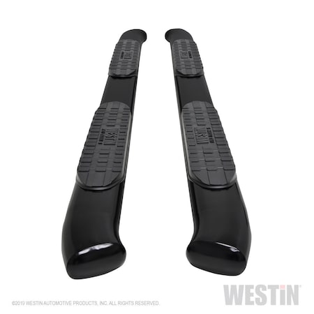 Westin Automotive 19-C RANGER SUPERCREW BLACK PRO TRAXX 5 OVAL NERF STEP BARS 21-54155